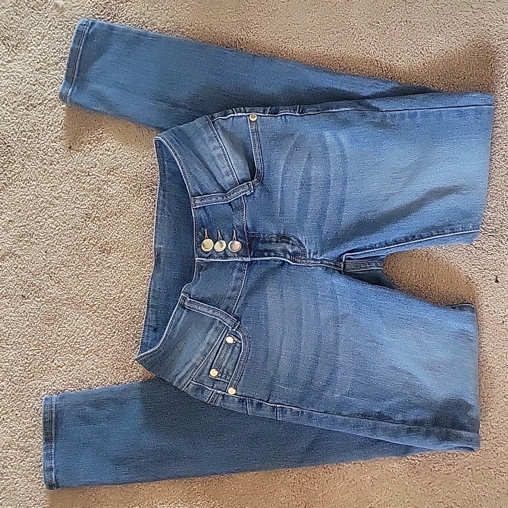 Denim skinny jeans